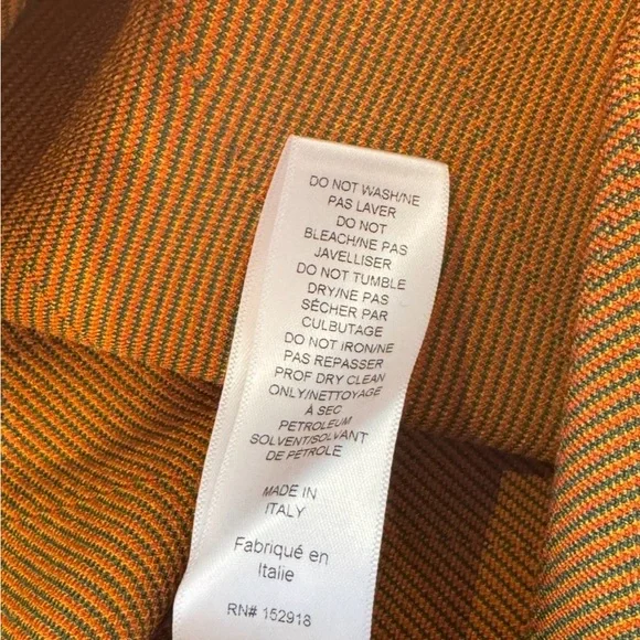 Carolina Herrera Pink Floral Midi Dress with Orange and Yellow Flowers - Picture 5 of 5